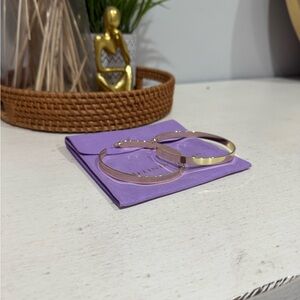 Melinda Maria gold hoops (NEW)